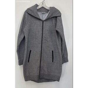 Oceanic Inc Gray Womens Long Sweater - Size Xl